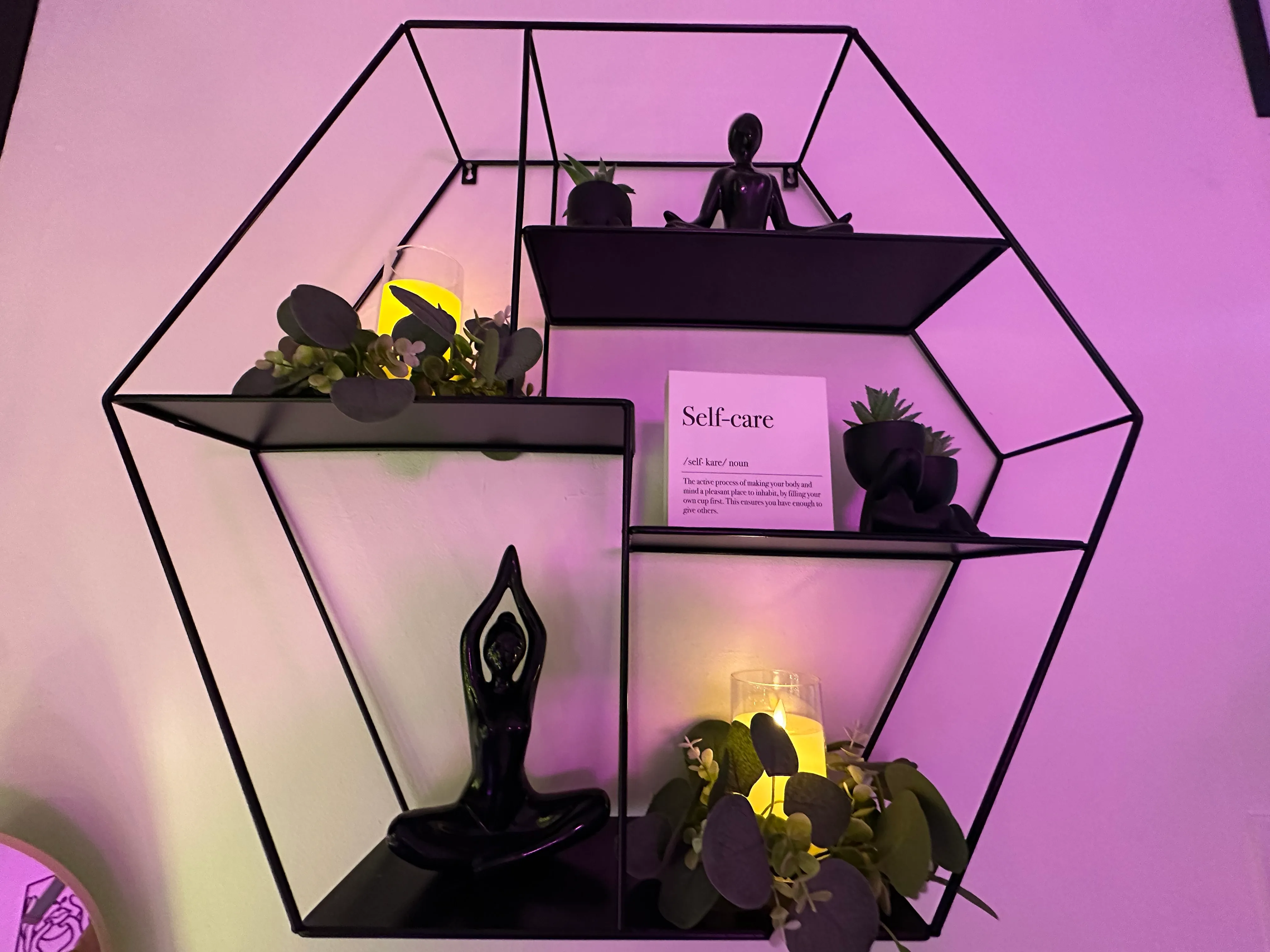 Close view of Smooth Skin Spa studio details and waxing supplies