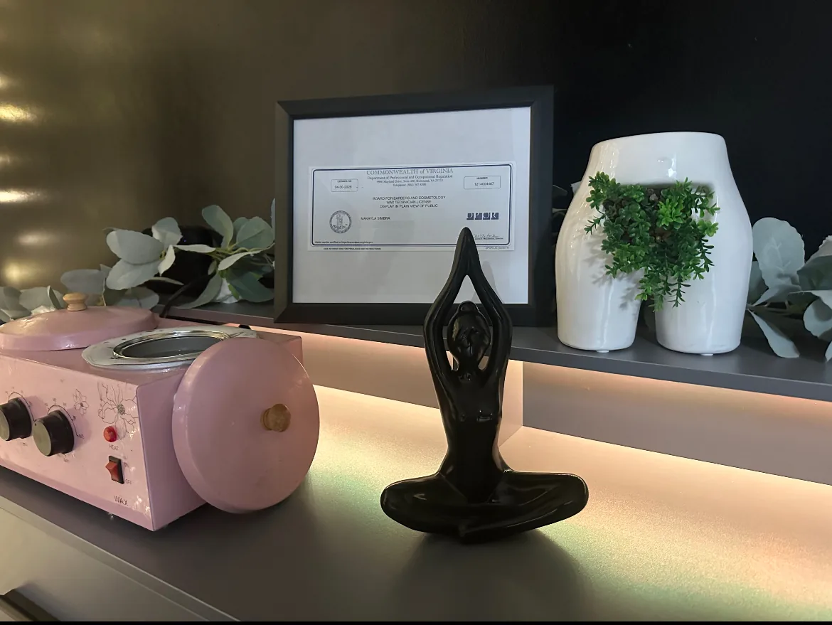 Vertical detail from the Smooth Skin Spa studio experience